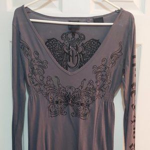 Rock& Roll Cowgirl Long Sleeve Dress